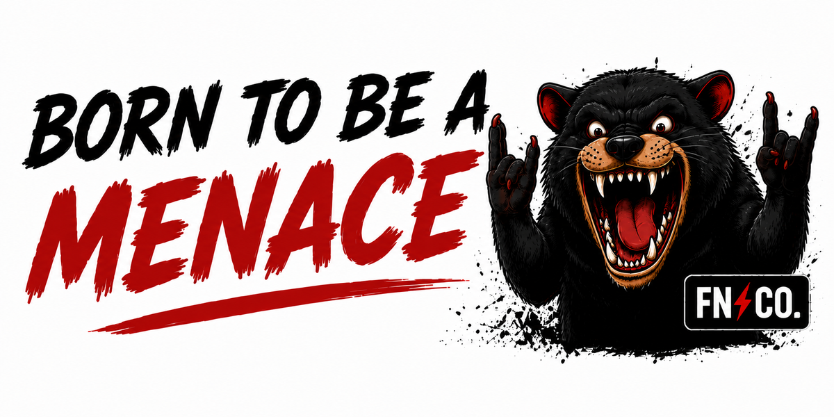 Born To Be A Menace - Car Decal